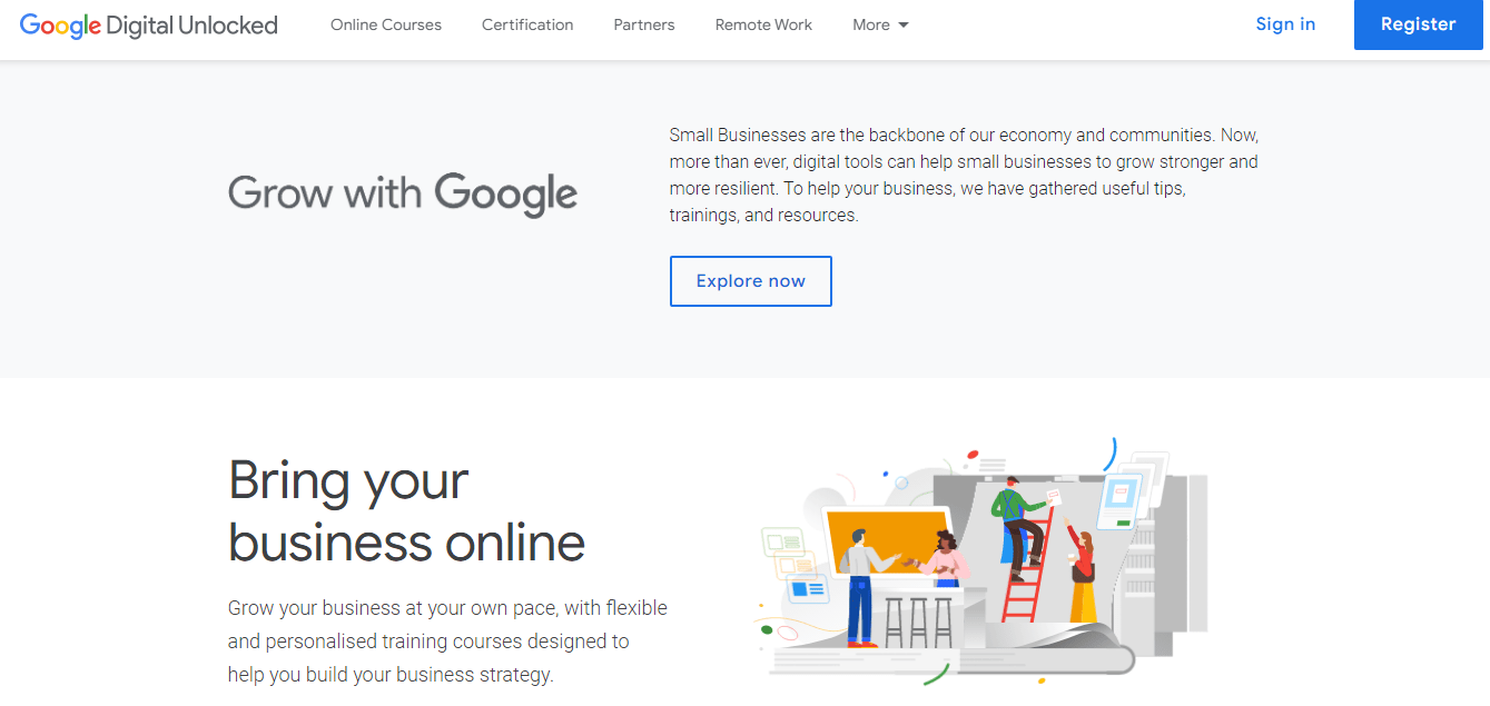 digital marketing google course